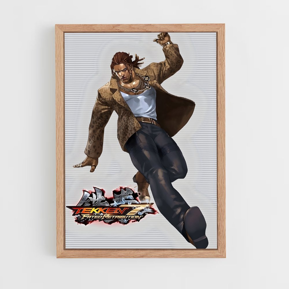 Poster Eddy Gordo: Dance of the Dragon – affiche Capoeira (vue 4)